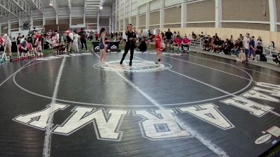 85 lbs Champ. Round 1 - Liliana Sharp, Utah vs Kiara DeBruyn, Wyoming