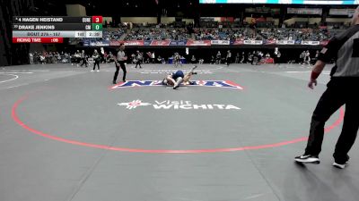 157 lbs Champ. Round 2 - Drake Jenkins, Central Methodist vs 4 Hagen Heistand, Concordia