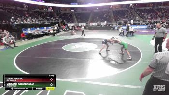 I-102 lbs Cons. Round 3 - Gino Manta, Hauppauge vs Vincent Orandello, MacArthur