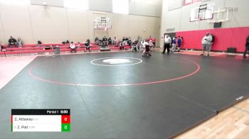 152 lbs Cons. Round 4 - Zeb Piel, Toppenish vs Colin Attaway, East Valley (Yakima)