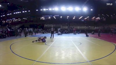 126 lbs Cons. Round 2 - Dale Wetherill, Central Bucks West Hs vs Wyatt Robbins, Troy Buchanan