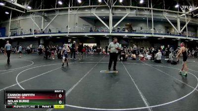 96 lbs Round 3 (4 Team) - Cannon Griffith, Rangers WC vs Nolan Burke, SEPA