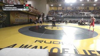 120 lbs Round Of 16 - Gabe Swann, Baylor School vs Christian Wirts, Gilman