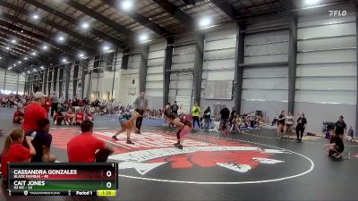 144 lbs Finals (8 Team) - Cassandra Gonzales, Black Mambas vs CAIT JONES, ISI WC