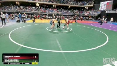 5A 215 lbs Cons. Round 1 - Brayden Torres, Uvalde vs Xavier Brooks, Prosper Walnut Grove