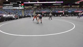 285 lbs Cons. Round 3 - 15 Zeph Sivels, Midland vs 10 Austin Silva, Cumberlands