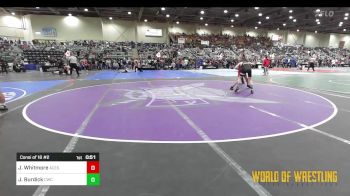 110 lbs Consi Of 16 #2 - Joben Whitmore, Upper Valley Aces vs Jack Burdick, Carbon Wrestling Club