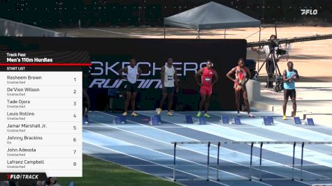 Men's 110m Hurdles Usatf, Finals