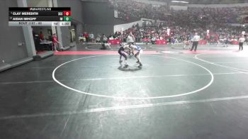 85 lbs Champ. Round 2 - Clay Meredith, St Croix Central vs Aidan Imhoff, Ithaca-Weston Wrestling