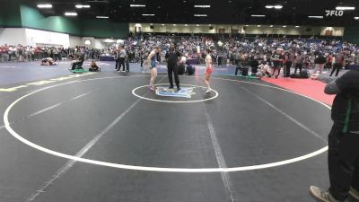 124 lbs Round Of 32 - Epenesa Elison, CA vs Claire Ballard, NC