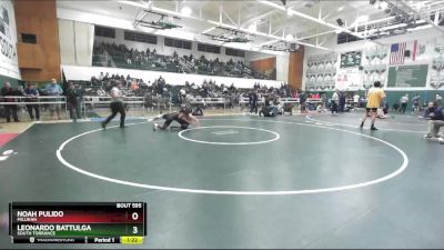 132 lbs Cons. Round 4 - Angel Mayorga, Bosco B Team vs Nathan Boquete, Paramount