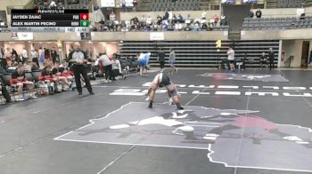 189 lbs Quarterfinals (8 Team) - Alex Martin Pecino, Hononegah, IL vs Jayden Zajac, Pierz, MN