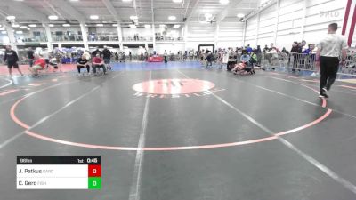 96 lbs Consolation - Junie Patkus, Gardiner YW vs Christopher Gero, Fisheye WC