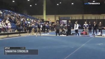 Samantha Strickler - Floor, TBT - 2018 Tampa Bay Turner's Invitational