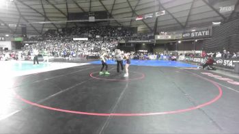 Girls 2A 115 lbs Champ. Round 2 - Yaritzi Flores, Othello (Girls) vs Savannah Taylor, Rogers (Spokane) (Girls)