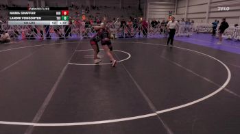 132 lbs Final - Naima Ghaffar, Indiana Outlaws Pink vs Landri VonGonten, SheKong