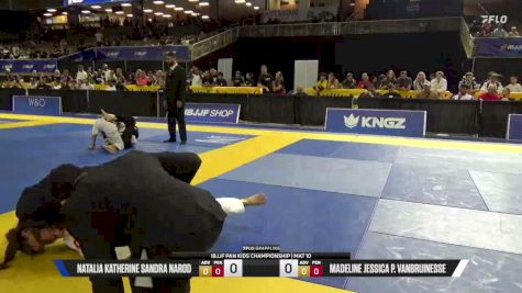 Natalia Katherine Sandra Narod vs Madeline Jessica P. Vanbruinesse 2026 Pan Kids Jiu-Jitsu IBJJF Championship