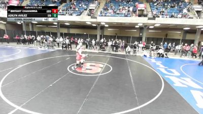 125 lbs Cons. Round 4 - Britany Chavarria, Aurora (East) vs Adilyn Avilez, Unattached