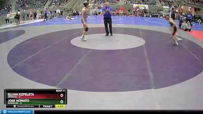 108 lbs Quarterfinals (8 Team) - Elijah Ezpeleta, Sprague vs Jose Nonato, Roseburg