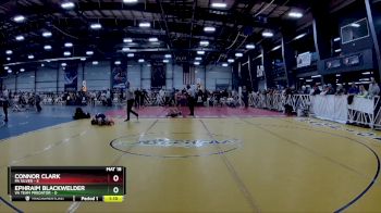 76 lbs Rd# 2 10:30am Friday - Connor Clark, PA Silver vs Ephraim Blackwelder, VA Team Predator