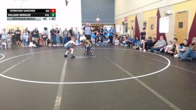 63 lbs Champ. Rd Of 32 - Donovan Sanchez, Shootbox Rigby vs William Henslee, Kuna Klub