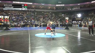 174 lbs Champ. Round 1 - Hunter Jump, Central Okla. vs Bryce Dagel, St. Cloud St.