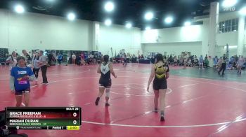 155 lbs Round 7 (8 Team) - Mariah Duran, Nebraska Black Widows vs Grace Freeman, Florida Red Black & Blue