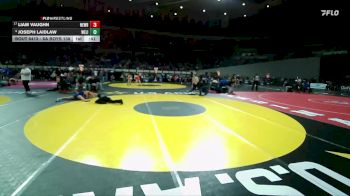 6A Boys 138 lbs Cons. Round 3 - Joseph Laidlaw, West Linn Boys vs Liam Vaughn, Newberg Boys