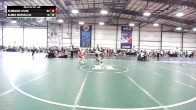 220 lbs Round Of 64 - Jameson Lyons, MO vs James Cornelius, VA