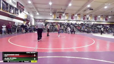 215 lbs Cons. Round 1 - Alexander Diaz, Indio vs Alan Olvera, Cathedral City