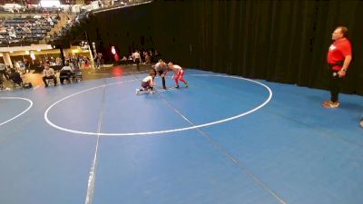 Boys 3rd-4th Grade - 77 5th Place Match - Owen Mary, Iowa vs Harrison Swihart, Team Porcelli Wrestling