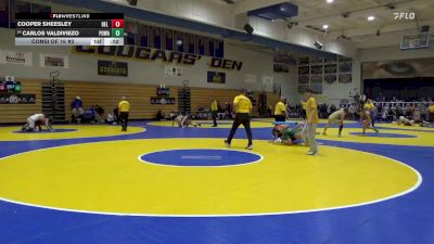 153 lbs Consi Of 16 #2 - Cooper Sheesley, Del Oro vs Carlos Valdiviezo, Poway