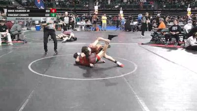 136 lbs Round Of 32 - Mike Hamdeh Jr, High Pace Wrestling Club vs Vincent Criniti, Gentile Trained