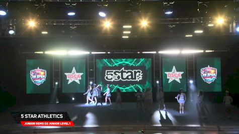 5 Star Athletics [2026 Junior Gems D2 Junior Level 1 Day 2] 2026 US Open Cheerleading & Dance Championship