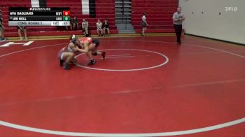 126 lbs Cons. Round 2 - Uri Bell, Gardendale Hs vs Ava Gagliano, Hewitt-Trussville