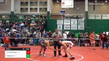 120 lbs Consolation - Jake Hoffmann, Fox Lane vs Tyler Rossini, Burnt Hills