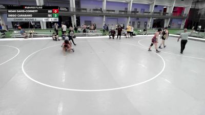 JR BOYS HARD LUCK - 164.6-165 Champ. Round 3 - Noah Davis-Cornett, Indiana vs Diego Carabano, Fishers Wrestling Club