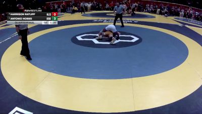 D2-144 lbs Quarterfinal - Antonio Hobbs, Benedictine vs Harrison Ratliff, New Lexington
