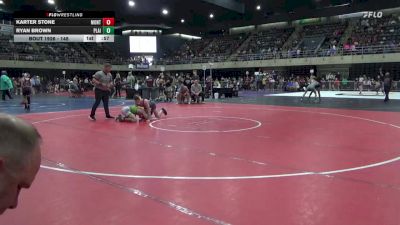 145 lbs Round Of 16 - Karter Stone, Montoursville vs Ryan Brown, Plainsboro