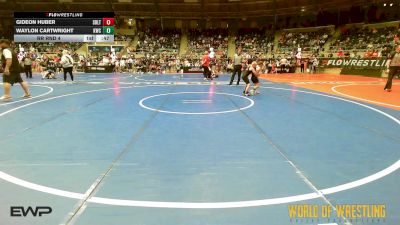 70 lbs Rr Rnd 4 - Gideon Huber, Sebolt Wrestling Academy vs Waylon Cartwright, Keystone Wrestling Club