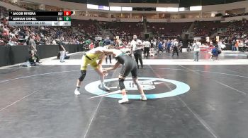 4A 165 lbs Cons. Semi - Adrian Oshel, Los Alamos vs Jacob Rivera, West Las Vegas