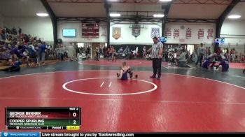 5 lbs Round 5 - George Benner, Fort Madison Wrestling Club vs Cooper Spurling, Tomahawk Wrestling Club