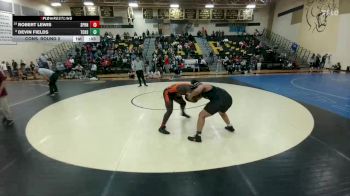 215 lbs Cons. Round 2 - Robert Lewis, Springtown vs Devin Fields, Lewisville The Colony