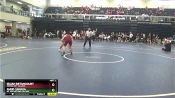 165 lbs Cons. Round 3 - Farid Sawaya, Mt. San Antonio College vs Isaiah Betancourt, Fresno City College