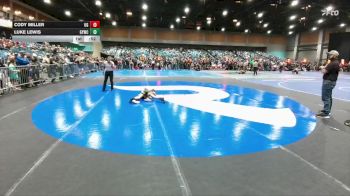 66-70 lbs Round 3 - Luke Lewis, Greenwave Youth Wrestling Club vs Cody Miller, USA Gold