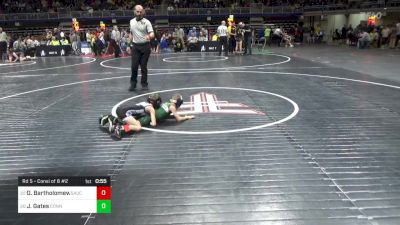 45 lbs Rd 5 - Consi Of 8 #2 - Oliver Bartholomew, Saucon Valley vs Jeptha Gates, Connellsville