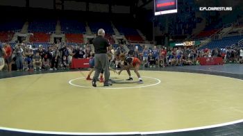 100 lbs Cons 8 #2 - Darrell Rochester, Georgia vs Quintin Wolbert, Wisconsin