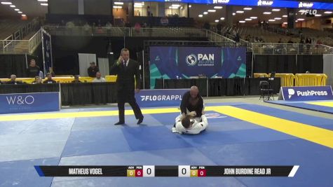John Burdine Read Jr vs Matheus Vogel 2025 Pan Jiu Jitsu IBJJF Championship