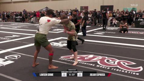 Julian Espinosa vs Lawson Grime 2025 ADCC East Coast Trials