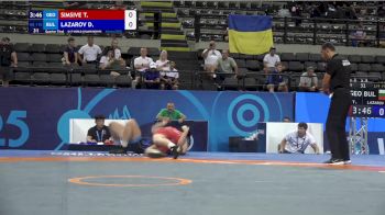 110 kg 1/4 Final - Temuri Simsive, Georgia vs Denis Lazarov, Bulgaria